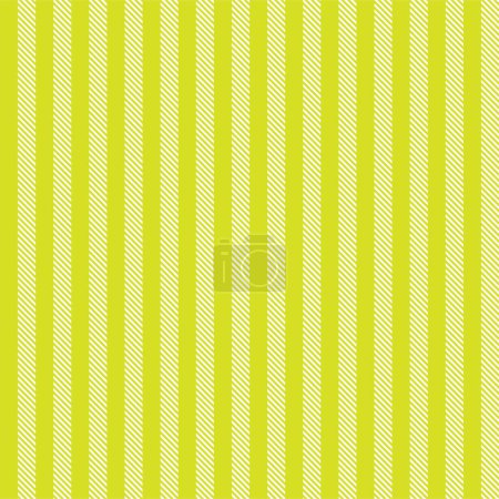Illustration for Yellow Minimal Plaid textured seamless pattern for fashion textiles and graphics - Royalty Free Image