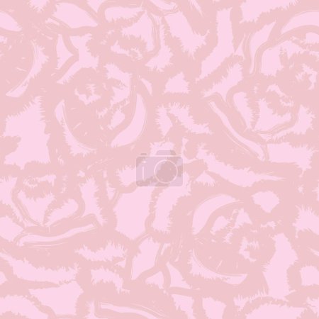 Illustration for Abstract Rose Floral seamless pattern design for fashion textiles, graphics, backgrounds and crafts - Royalty Free Image