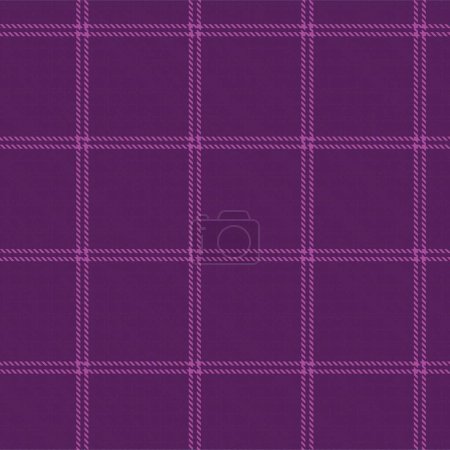 Illustration for Colourful Classic Plaid textured seamless pattern for fashion textiles and graphics - Royalty Free Image
