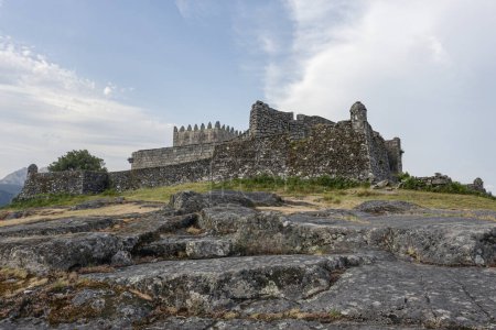 Castillo medieval de Lindoso, Minho, norte de Portugal.