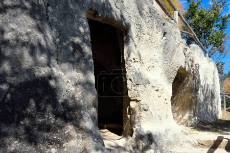 Les grottes de Zungri : Établissement rocheux vibo valentia calabre italie