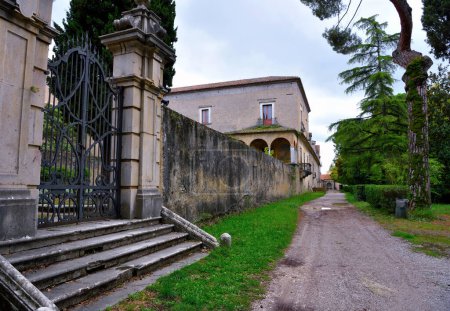 Photo for External Courtyard Certosa Di San Lorenzo or Padula 29 September 2022 Padula Italy - Royalty Free Image