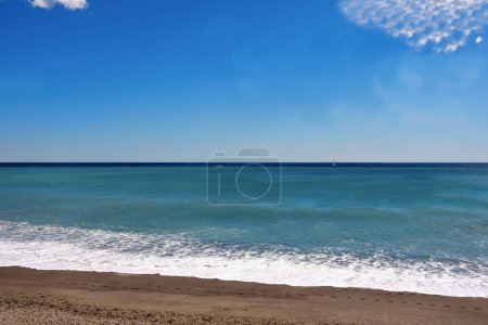 Foto de Playa en Albisola Superiore Liguria Italia - Imagen libre de derechos
