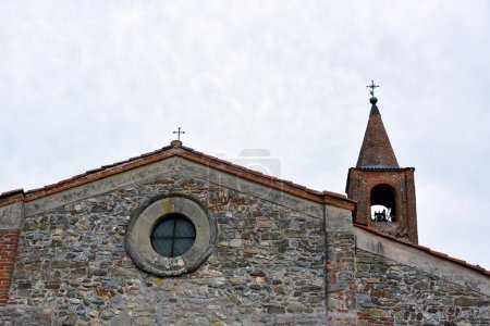 Photo for Church of Santa Maria extra muros millesimo Savona Italy - Royalty Free Image