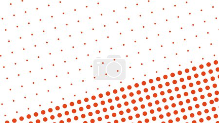 Foto de Abstract background with red dots pattern - Imagen libre de derechos
