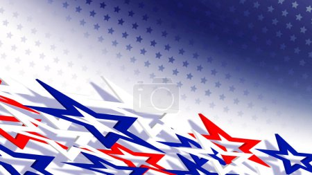 Téléchargez les photos : Illustration d'un drapeau des États-Unis - en image libre de droit