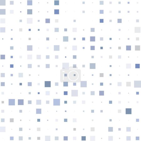 Foto de Patrón geométrico abstracto. fondo con cuadrados azules - Imagen libre de derechos