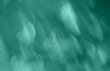 Téléchargez les photos : Fond vert abstrait avec bokeh - en image libre de droit