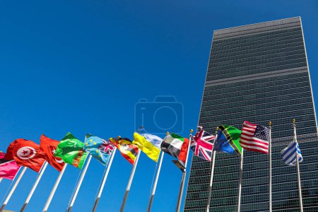 Photo for United Nations headquarters in New York City, USA - Royalty Free Image