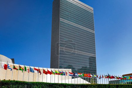 Foto de Sede de las Naciones Unidas en Nueva York, EE.UU. - Imagen libre de derechos
