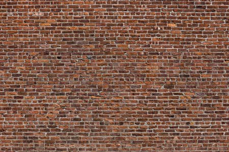 Téléchargez les photos : Le fond du vieux mur de briques rouges - en image libre de droit