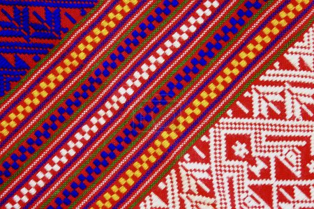 Photo for Old thai fabric background - Royalty Free Image