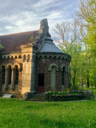 Photo for Church-mausoleum (burial vault) of family of Potocki. Farmstead of famous sort of Potocki, Ukraine, Vinnytsia region. Historical places - Royalty Free Image