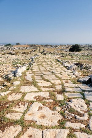 Téléchargez les photos : Route romaine en Cilicie (Village Saglikli, Tarse), Mersin, Turquie - en image libre de droit