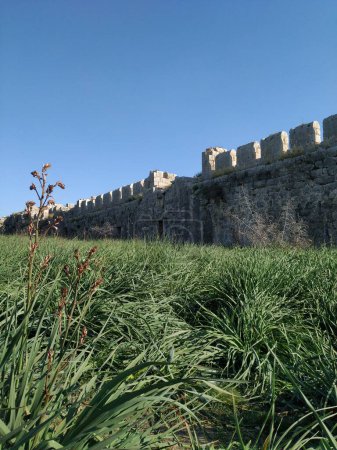 Foto de Ruinas del Castillo de Anavarza, Adana, Turquía - Imagen libre de derechos