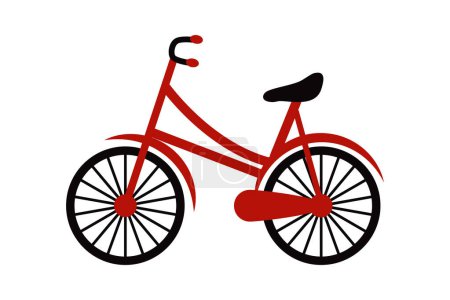 Téléchargez les illustrations : Illustration vectorielle de la conception du vélo - en licence libre de droit