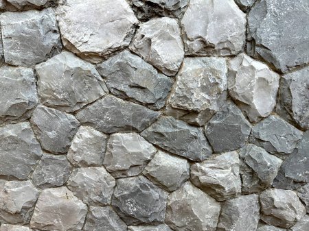 Photo for Rock background texture. Stone background texture. Decorative rock wall and exterior design. - Royalty Free Image