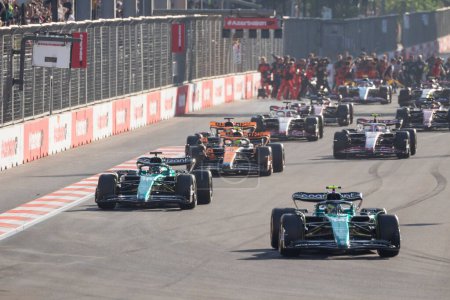 Photo for Baku, Azerbaijan, 28-30 April, Azerbaijan Grand Prix 2023 - Royalty Free Image