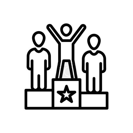 Ilustración de Competition icon in vector. Logotype - Imagen libre de derechos