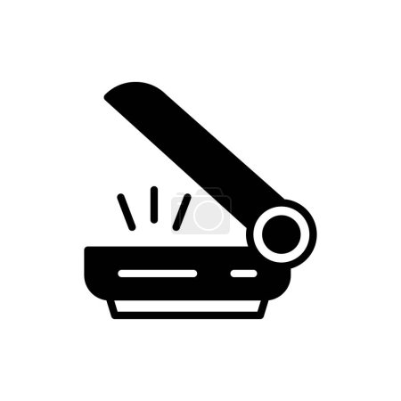 Ilustración de Icono de escaneo en vector. Logotipo - Imagen libre de derechos