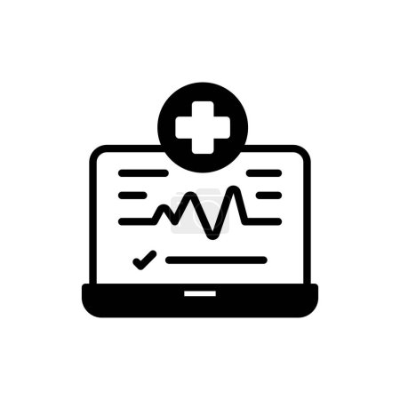 Illustration for Diagnostic icon in vector. Logotype - Royalty Free Image