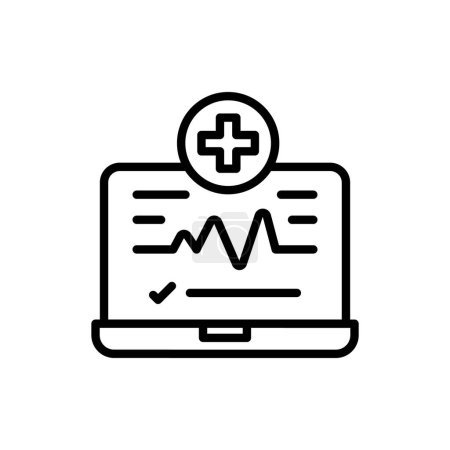 Ilustración de Icono de diagnóstico en vector. Logotipo - Imagen libre de derechos