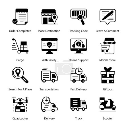 Illustration for Consumer, Online Education, Translator, Architect, Lecture, Garage, Audio Book, E-learning, Online Courses, Knowledge, Teaching, Availability, Study, Glyph Icons - Solid, Vectors - Royalty Free Image