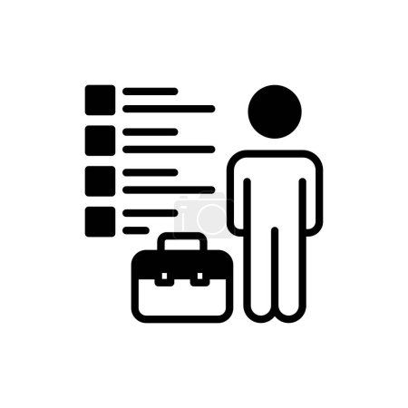 Téléchargez les illustrations : Employability icon in vector. Logotype - en licence libre de droit