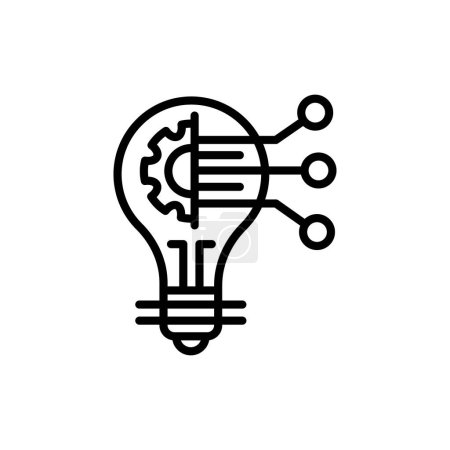 Innovatives Symbol im Vektor. Logotyp