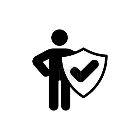 Illustration for Dependability icon in vector. Logotype - Royalty Free Image