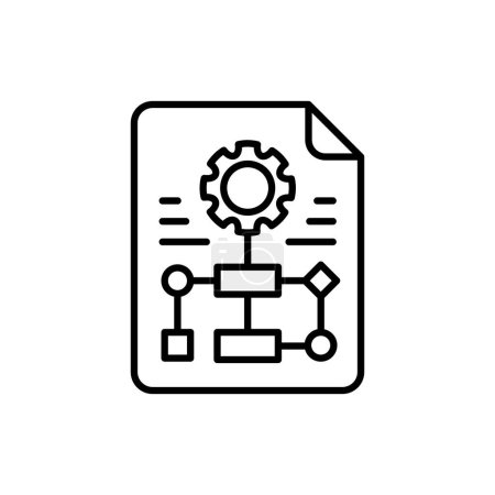 Ilustración de Scheme icon in vector. Logotype - Imagen libre de derechos