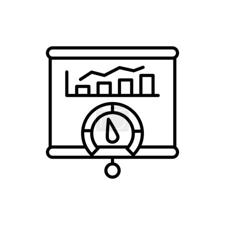 Illustration for Efficiency icon in vector. Logotype - Royalty Free Image