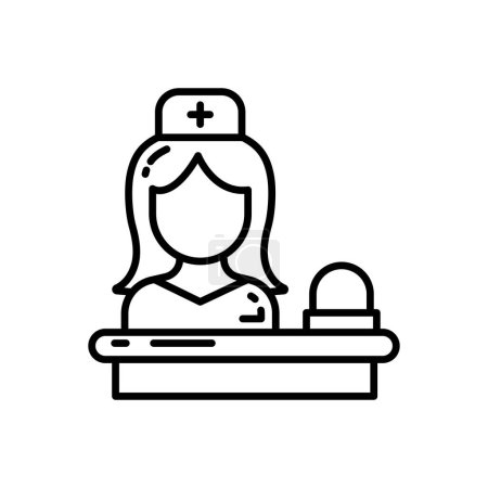 Illustration for Triage icon in vector. Logotype - Royalty Free Image