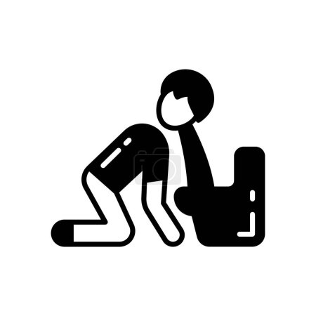 Ilustración de Icono de envenenamiento en vector. Logotipo - Imagen libre de derechos