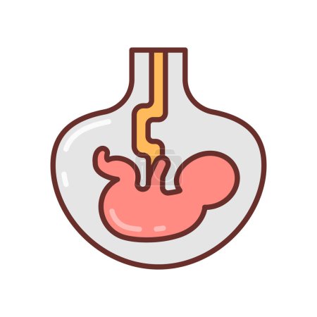 Illustration for Obstetric Emergency icon in vector. Logotype - Royalty Free Image