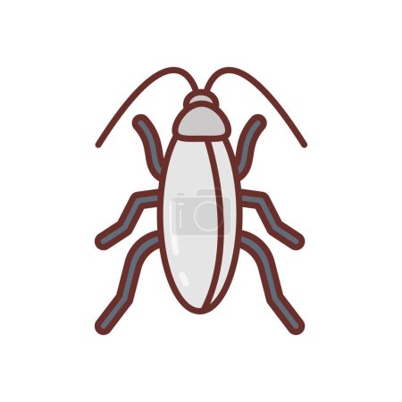 Illustration for Pest Infestation icon in vector. Logotype - Royalty Free Image