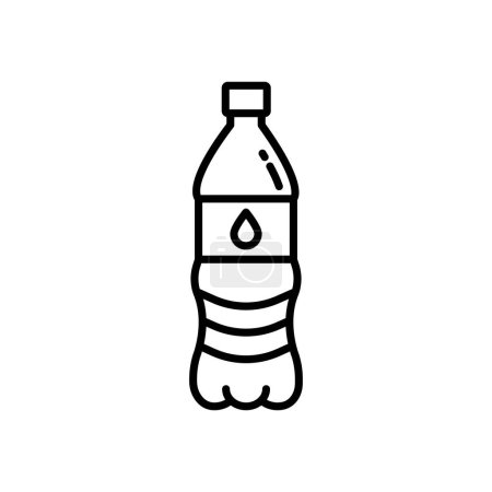 Ilustración de Icono de agua mineral en vector. Logotipo - Imagen libre de derechos