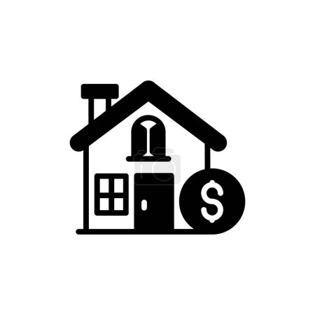 Illustration for Home Buying icon in vector. Logotype - Royalty Free Image