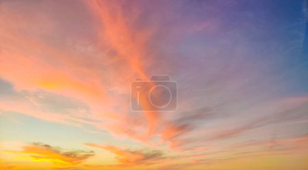 Photo for Colorful Sky at Sunset - Royalty Free Image