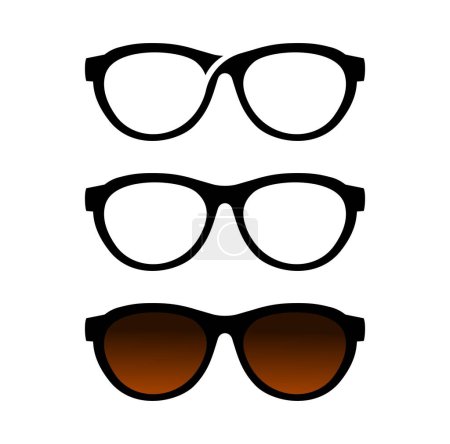 Glasses Frame Design Illustration vector eps format , suitable for your design needs, logo, illustration, animation, etc.
