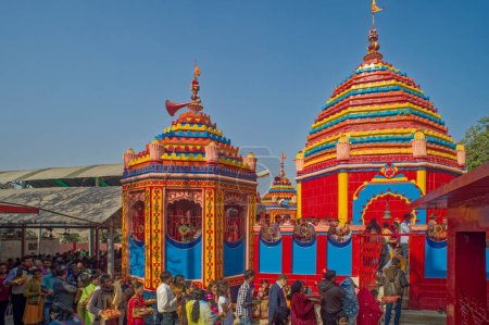 Téléchargez les photos : 28 déc. 2014 Temple Chhinnamasta dédié à la déesse Chinnamasta Rajrappa, dans le district de Ramgarh du Jharkhand Inde Asie - en image libre de droit