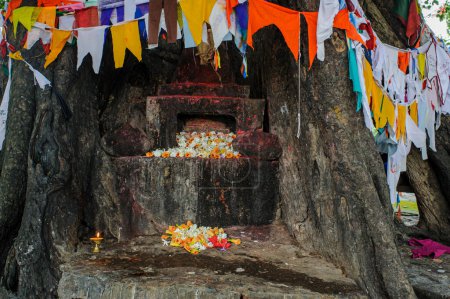 08 29 2008 Maya Devi Tempel, Geburtsort von Gautama Buddha, Lumbini, UNESCO-Weltkulturerbe Nepal. Asien.
