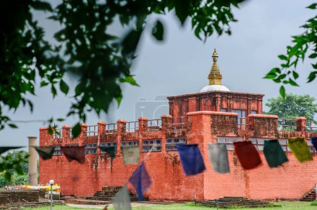 08 29 2008 Maya Devi Tempel, Geburtsort von Gautama Buddha, Lumbini, UNESCO-Weltkulturerbe Nepal. Asien.