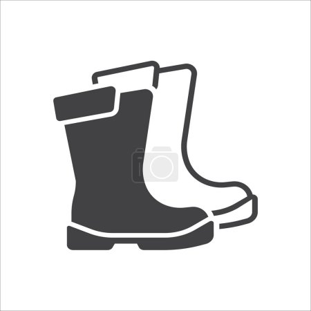 Foto de Safety footwear sign icon. Safety shoes icon. Safety worker shoes symbol. Foot pretection icon. Vector illustration - Imagen libre de derechos