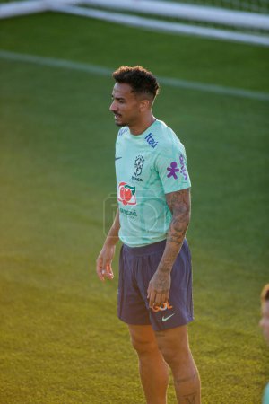 Photo for Danilo of Brazil during Brazil National football team traning, before the finale stage of the World Cup 2022 in Qatar, at Juventus Training Center, 16 November 2022, Turin, Italy. Photo Nderim Kaceli - Credit: Nderim Kaceli/LiveMedi - Royalty Free Image