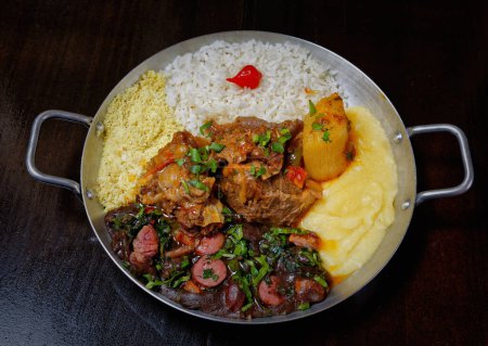 Photo for Feijoada. Brazil's most famous dish - Royalty Free Image