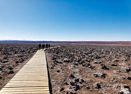 Téléchargez les photos : Paysage des lagunes cachées de Baltinache - Désert d'Atacama - Chili. - en image libre de droit