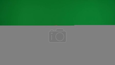 Photo for Detail green screen isolated chroma key photo capturing the mummys hand reaching for the human hand, friendly bumping the fists. Mock up, workspace for your promotion clip or advertisement. - Royalty Free Image