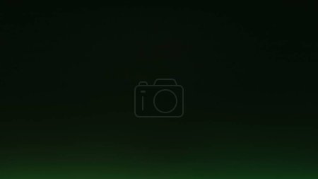 Photo for Cinematic lights reflections. Lens flare flashes effects on black background. Anamorphic lens flares advertisement template creative concept. Abstract overlay with faded green light gradient. - Royalty Free Image