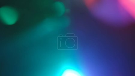 Photo for Abstract red and blue defocused blur bokeh light background - Royalty Free Image